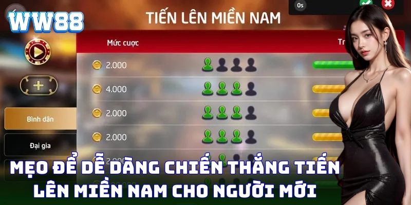 Mẹo tham gia Tiến Lên Miền Nam để thắng lớn nhanh chóng