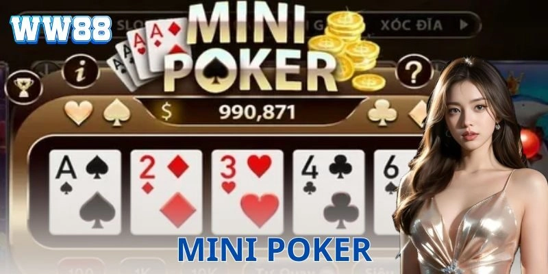 Mini Poker so với các trò chơi bài khác